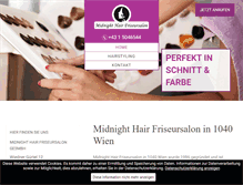 Tablet Screenshot of friseur-wien4.at